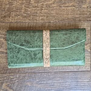 Matt and Nat Green Vegan Leather Wallet